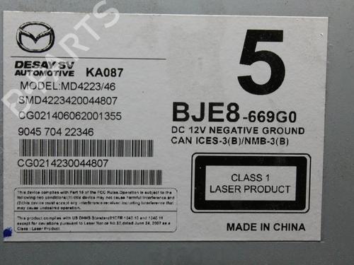 Electronic module MAZDA 3 Saloon (BM_, BN_) 2.2 D | BP39846328M83 - Image 4