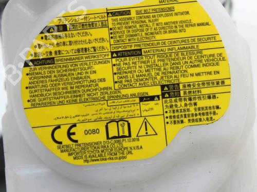 Front right seatbelt LEXUS NX (_Z1_) 300h AWD (AYZ15, AYZ15_, AYZ15R) | BP39784300I25 - Image 3