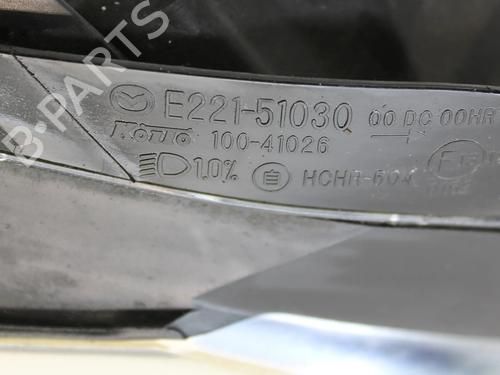 Right headlight MAZDA CX-7 (ER) 2.3 MZR DISI Turbo AWD (ER3P) | BP39776471C29 - Image 7
