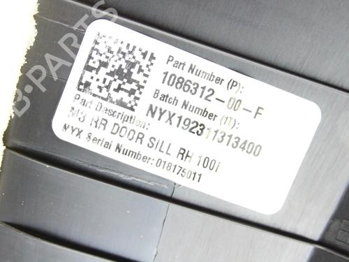 Højre sidekjole TESLA MODEL 3 (5YJ3) EV Performance AWD | BP39779948C114  - Image 8