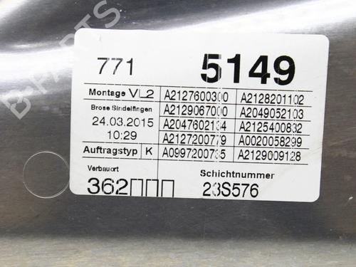 Front left window mechanism MERCEDES-BENZ E-CLASS T-Model (S212) E 220 BlueTEC | BP39840695C22 - Image 6