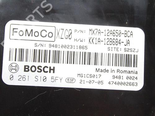 Engine control unit (ECU) FORD FOCUS IV (HN) 1.0 EcoBoost | BP39868114M57 - Image 3
