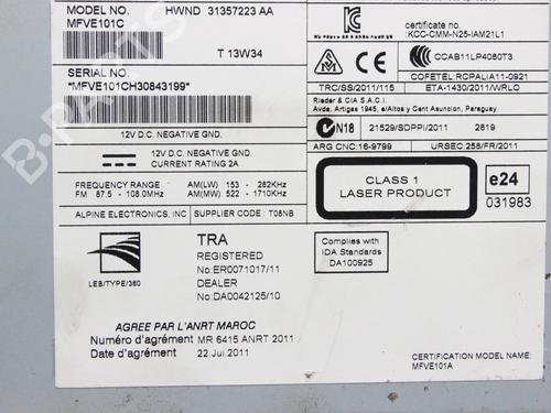 Electronic module VOLVO V40 Hatchback (525) D3 | BP39805030M83 - Image 5