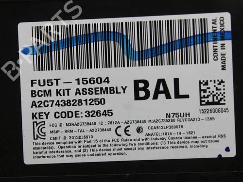 Electronic module FORD MONDEO V Hatchback (CE) 2.0 TDCi | BP39816743M83 - Image 20