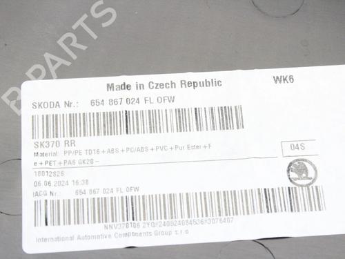 Rear right panel SKODA SCALA (NW1) 1.0 TSI | BP39792283C61 - Image 10