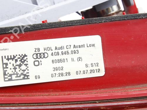 Left tailgate light AUDI A6 C7 Avant (4G5, 4GD) 2.0 TDI | BP39810262C79 - Image 8