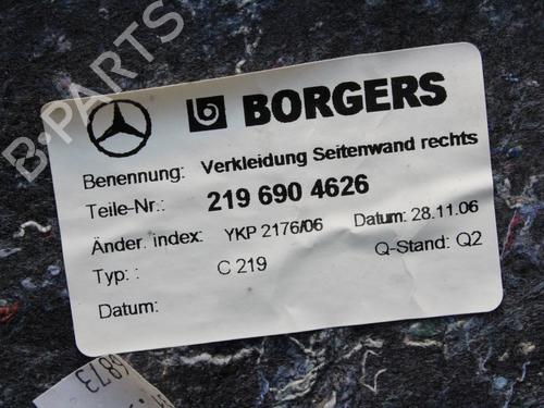Boot lining MERCEDES-BENZ CLS (C219) CLS 350 CDI | BP39849132I3  - Image 5