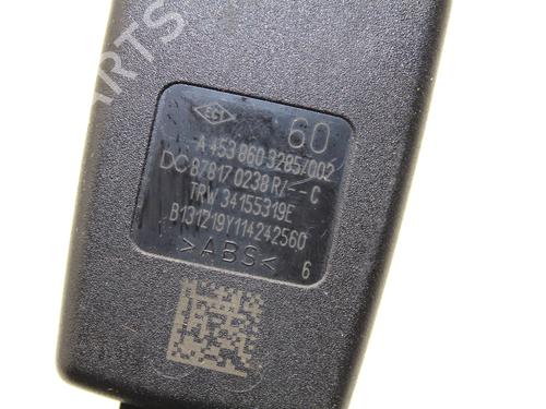 Engate do cinto SMART FORFOUR Hatchback (453) electric drive (453.091) | BP39812067I32 - Image 5