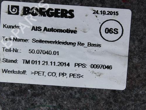Bagagerumsbeklædning VW PASSAT B8 Variant (3G5, CB5) 2.0 TDI | BP39797372I3 - Image 11