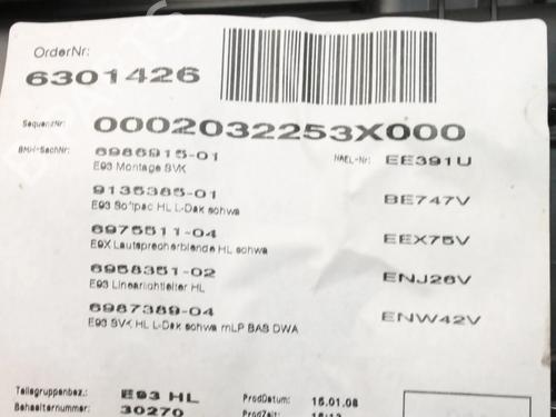 Rear left panel BMW 3 Convertible (E93) 330 d | BP39801801C60 - Image 11