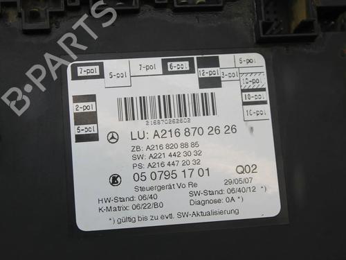 Electronic module MERCEDES-BENZ S-CLASS Coupe (C216) CL 500 (216.371) | BP39768624M83 - Image 3
