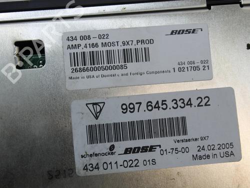 Electronic module PORSCHE BOXSTER (987) S 3.2 | BP39845999M83 - Image 4