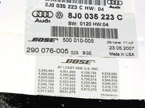 Electronic module AUDI TT (8J3) 2.0 TFSI | BP39834071M83  - Image 5