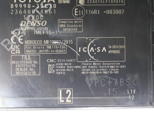 Electronic module LEXUS ES (_Z10_, _A10_, _H10_) 300h (AXZH10, AXZH11) | BP39821021M83 - Image 3