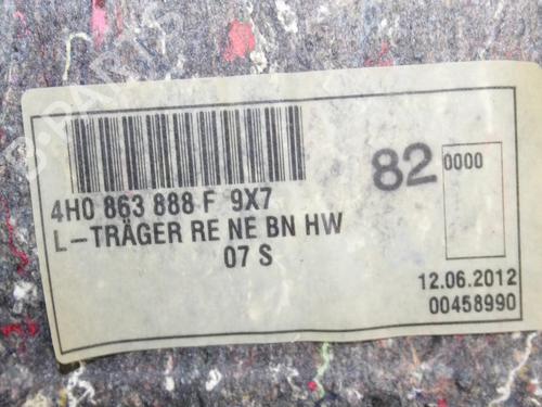 Boot lining AUDI A8 D4 (4H2, 4H8, 4HC, 4HL) 3.0 TDI quattro | BP39866514I3 - Image 5
