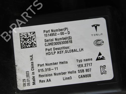 Left headlight TESLA MODEL Y (5YJY) EV Rear-Wheel Drive | BP39794930C28 - Image 10