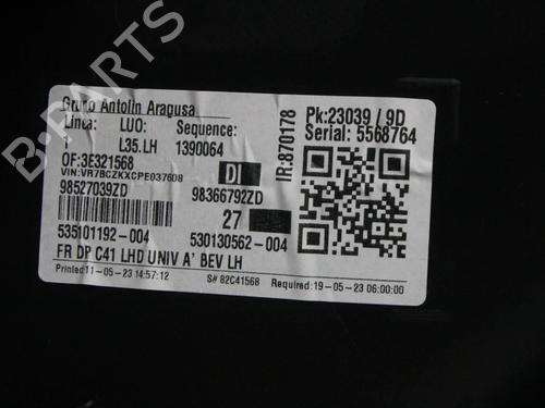 Front left panel CITROËN C4 III (BA_, BB_, BC_) ë-C4 (BCZKXC, BZCKSC) | BP39800307C58 - Image 8