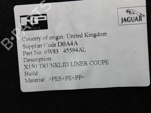 Boot lining JAGUAR XK II Coupe (X150) 4.2 XK8 | BP39787787I3 - Image 6