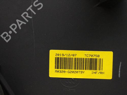 Front right panel HYUNDAI IONIQ (AE) 1.6 GDI Hybrid | BP39873020C59 - Image 8