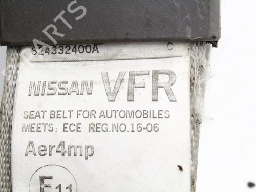 Front right seatbelt NISSAN LEAF (ZE0) Electric | BP39780565I25 - Image 6