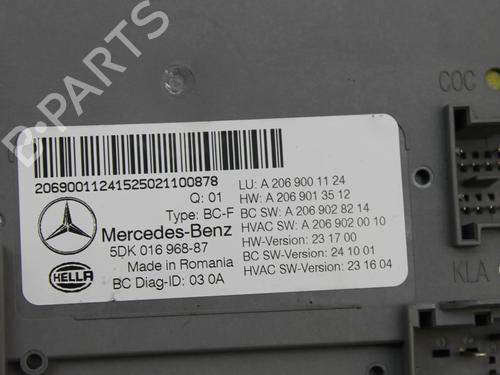 Control unit MERCEDES-BENZ C-CLASS T-MODEL (S206) C 200 (206.242) | BP39839974M11 - Image 3