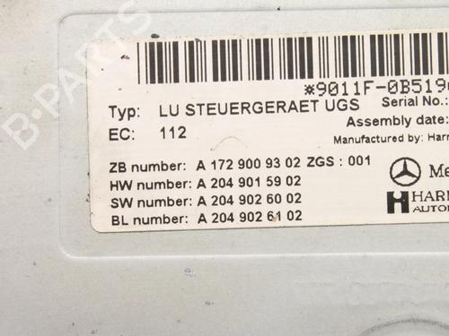 Electronic module MERCEDES-BENZ C-CLASS (W204) C 220 CDI (204.002) | BP39864766M83 - Image 6