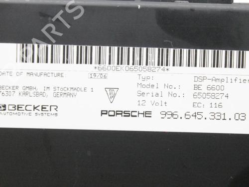 Electronic module PORSCHE BOXSTER (986) 2.7 | BP39777829M83 - Image 6