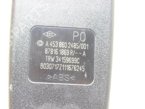 Engate do cinto SMART FORFOUR Hatchback (453) 0.9 (453.044, 453.053) | BP39794107I32  - Image 5