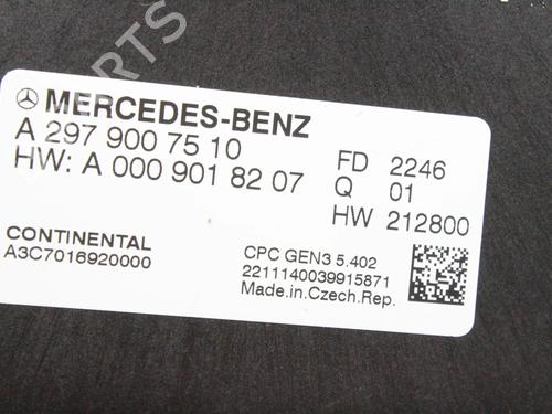 Gearbox control unit MERCEDES-BENZ EQS (V297) EQS 450+ (297.123) | BP39851579M52 - Image 3
