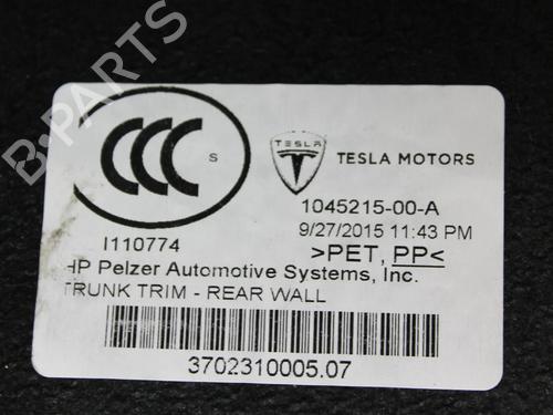 Luggage compartment floor TESLA MODEL S (5YJS) 85 | BP39779365I33 - Image 9
