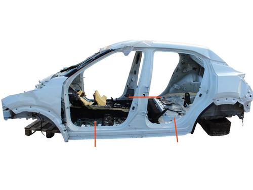 Used Left sideskirt Left sideskirt NISSAN JUKE (F16_) 1.0 (114 hp) 39863908 39863908