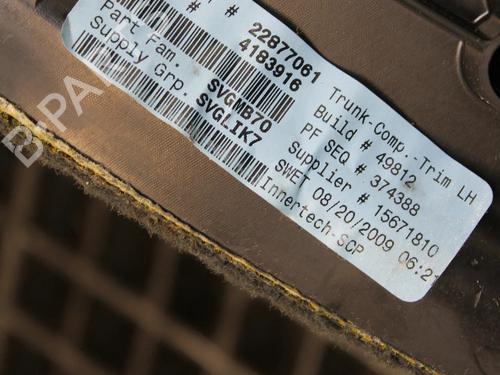 Boot lining BMW X6 (E71, E72) xDrive 30 d | BP39874270I3 - Image 14