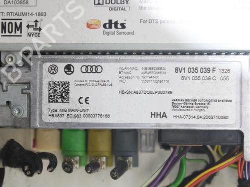 Electronic module AUDI A3 Limousine (8VS, 8VM) 2.0 TFSI | BP39803566M83 - Image 6