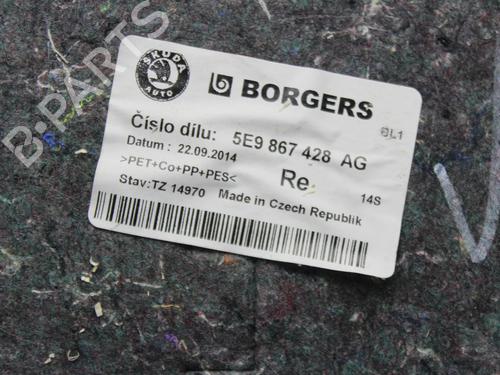 Boot lining SKODA OCTAVIA III Combi (5E5, 5E6) 2.0 TDI / TDI RS 4x4 | BP39772400I3 - Image 8