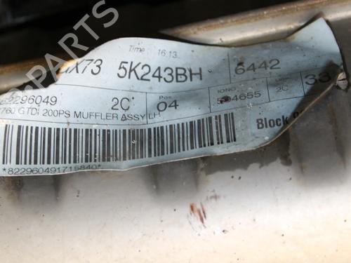 Udstødningssystem JAGUAR XE (X760) 2.0 | BP39817603M121 - Image 3