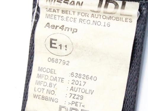 Rear left seatbelt NISSAN LEAF (ZE1) Electric | BP39793371I29 - Image 6