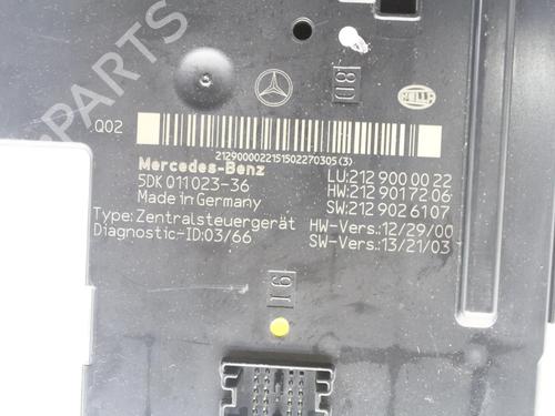 Control unit MERCEDES-BENZ E-CLASS T-Model (S212) E 220 BlueTEC | BP39829898M11 - Image 3