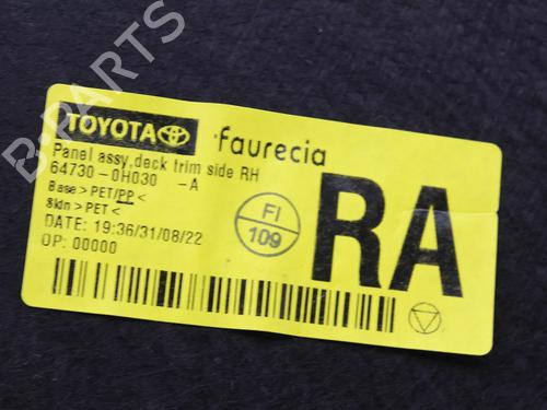 Boot lining TOYOTA AYGO X (_B7_) 1.0 VVT-i (KGB70) | BP39816363I3 - Image 6