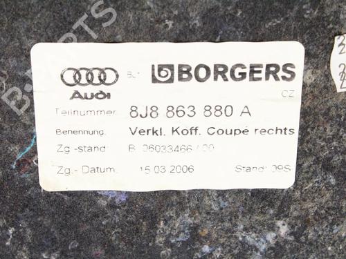 Boot lining AUDI TT (8J3) 2.0 TDI quattro | BP39868638I3 - Image 5