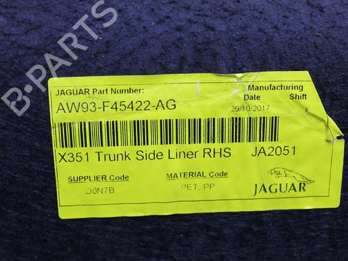 Boot lining JAGUAR XJ (X351) 5.0 SCV8 | BP39859984I3 - Image 7