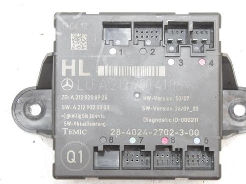Electronic module MERCEDES-BENZ C-CLASS (W204) C 180 CGI (204.049) | BP39863819M83 - Image 6
