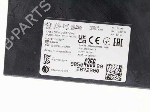 Electronic module CITROËN C4 III (BA_, BB_, BC_) ë-C4 (BCZKXC, BZCKSC) | BP39826434M83 - Image 3