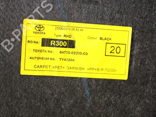 Boot lining TOYOTA AURIS Estate (_E18_) 1.8 Hybrid (ZWE186_, ZWE186R, ZWE186H) | BP39788968I3 - Image 5