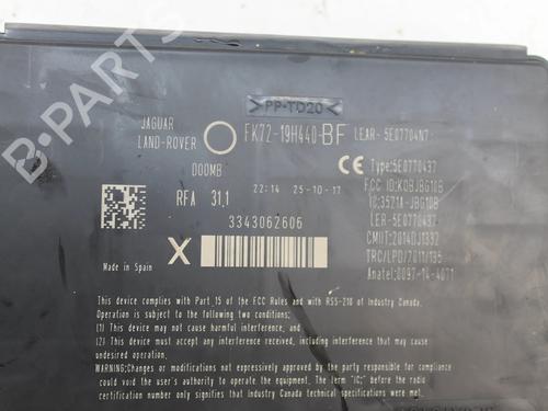 Electronic module JAGUAR XJ (X351) 5.0 SCV8 | BP39811927M83 - Image 4