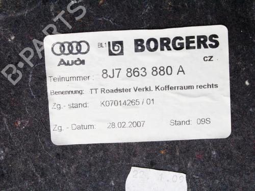 Boot lining AUDI TT Roadster (8J9) 2.0 TFSI | BP39864593I3  - Image 6