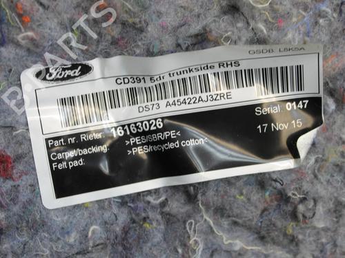 Bagagerumsbeklædning FORD MONDEO V Hatchback (CE) 2.0 TDCi | BP39818084I3 - Image 11