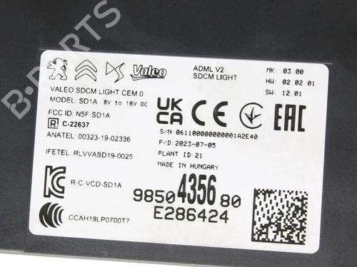 Electronic module OPEL MOKKA 1.2 (76) | BP39768345M83 - Image 3