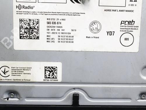 Electronic module SKODA OCTAVIA III Combi (5E5, 5E6) 2.0 TSI RS | BP39862410M83 - Image 6