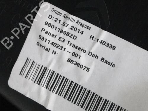 Bageste højre beklædning CITROËN C4 CACTUS 1.2 THP 110 | BP39838939C61 - Image 6