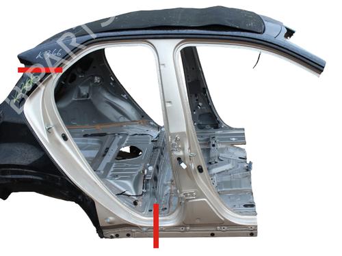 Sidevegg høyre Sidevegg høyre TOYOTA AYGO X (_B7_) 1.0 VVT-i (KGB70) (72 hp) 39833858 39833858
